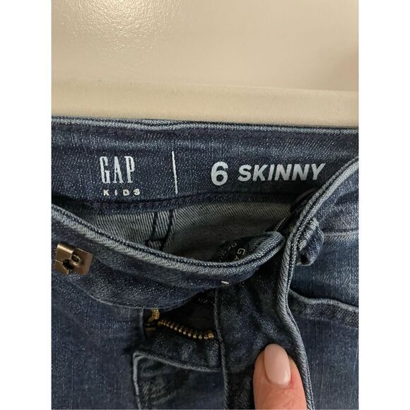 New Gap girls skinny jeans size 6 - Picture 2 of 4
